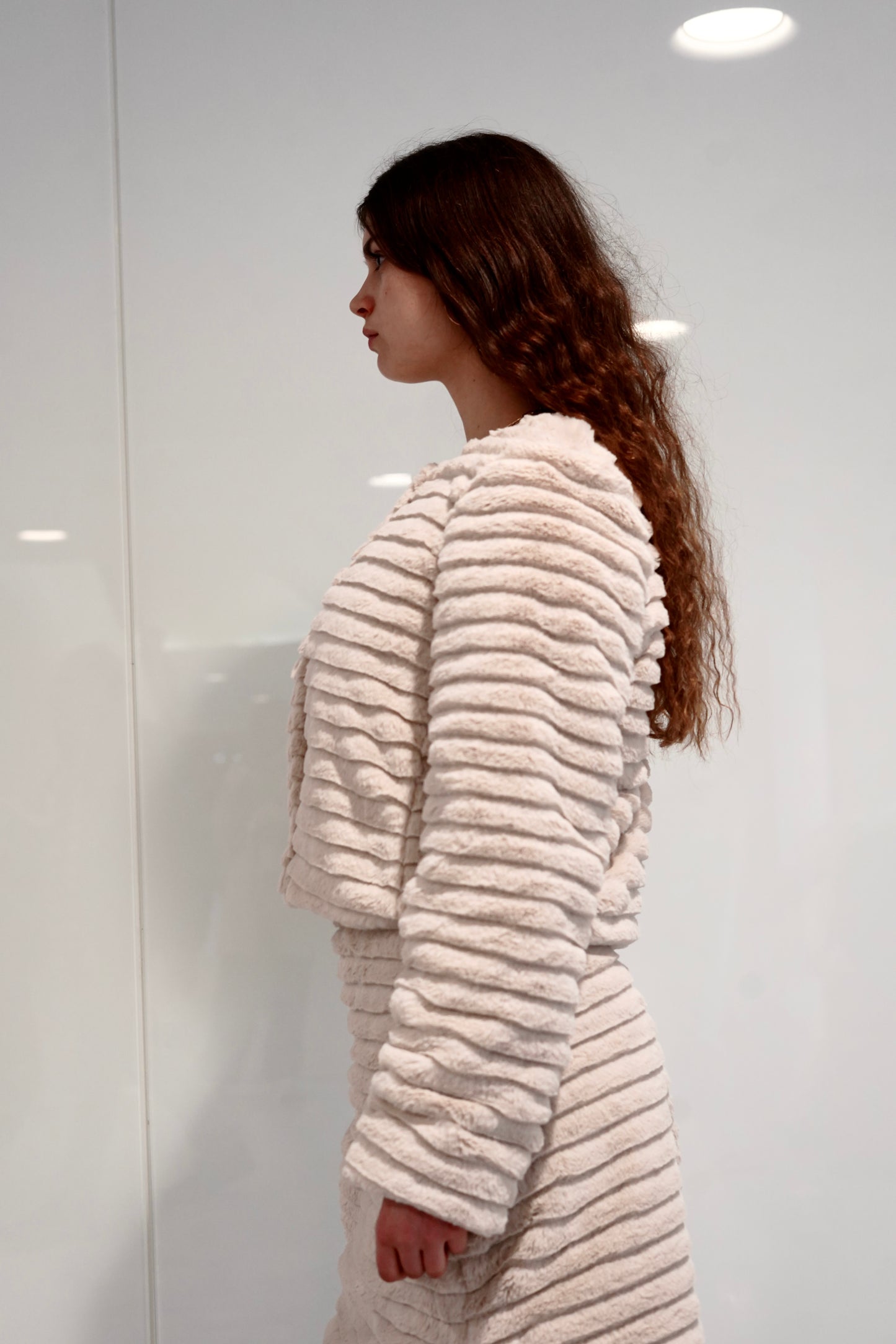 veste fausses fourrure
